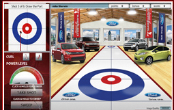 Ford curling hot shots game